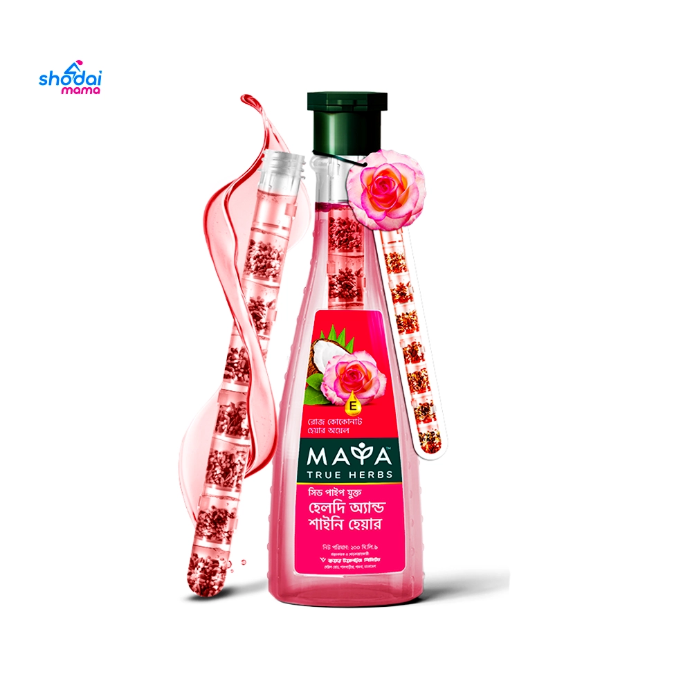 MAYA True Herbs Rose Coconut Hair Oil 200ml